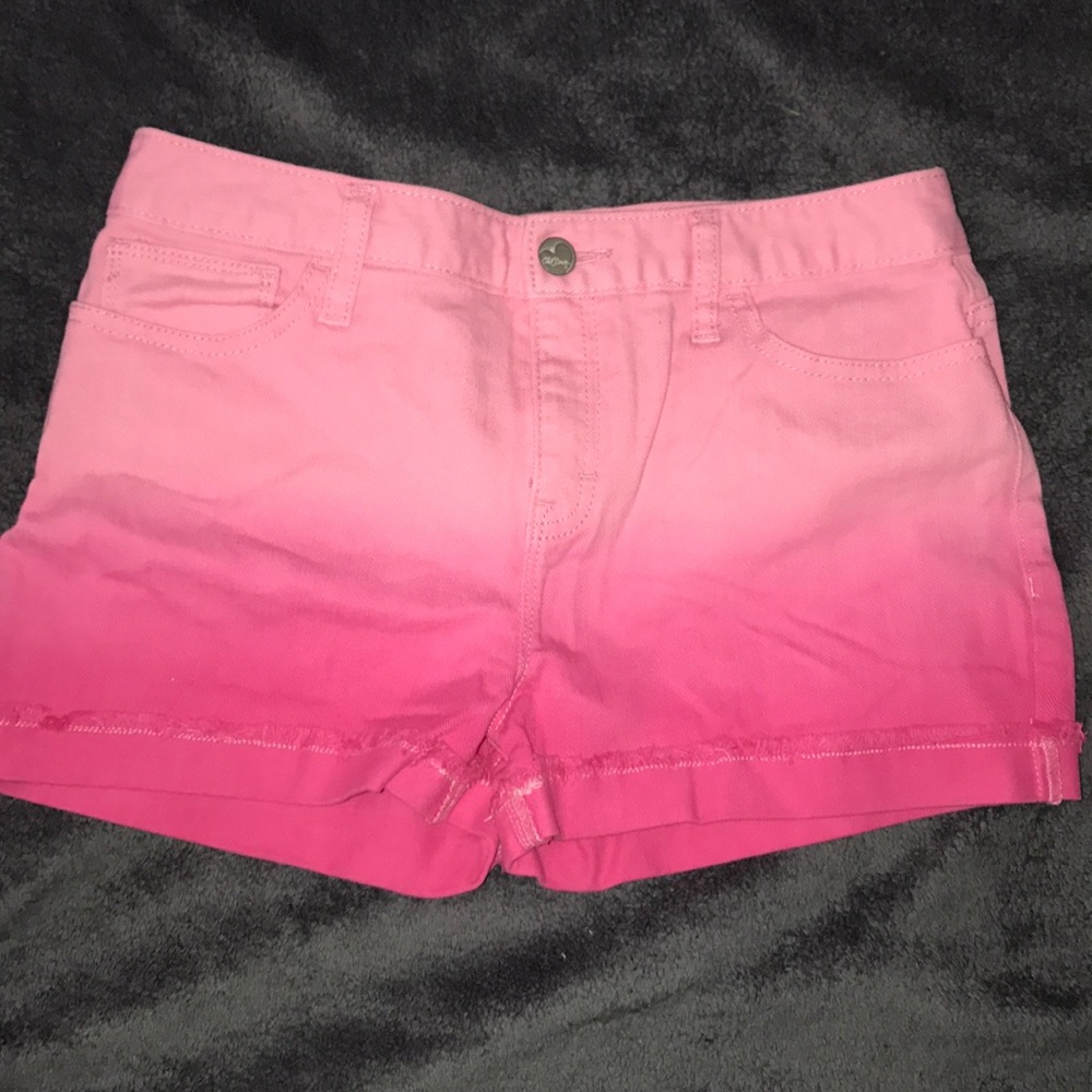 Pink Ombre Shorts